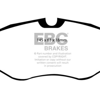 DP1461 EBC Ultimax Front Pads Caliper-Girling/TRW RENAULT