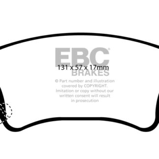 DP1457 EBC Ultimax Front Pads Caliper-NA TOYOTA