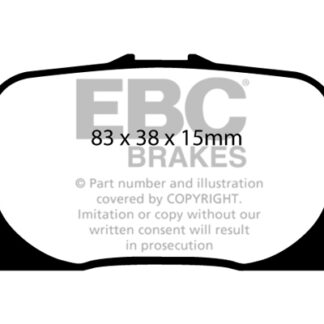 DP1456 EBC Ultimax Rear Pads Caliper-NA TOYOTA