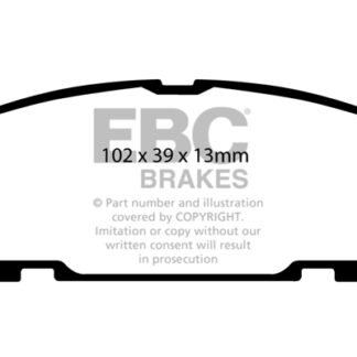 DP1453 EBC Ultimax Rear Pads Caliper-Akebono MAZDA