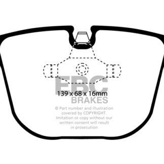 DP1451 EBC Ultimax Rear Pads Caliper-ATE BMW