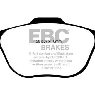 DP1444 EBC Ultimax Front Pads Caliper-ATE FORD COMMERCIAL