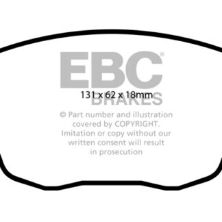 DP1436 EBC Ultimax Front Pads Caliper-Girling/TRW SKODA