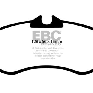 DP1435 EBC Ultimax Front Pads Caliper-TRW CITROEN