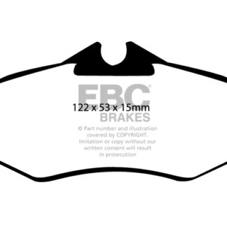 DP1434 EBC Ultimax Front Pads Caliper-TRW CITROEN