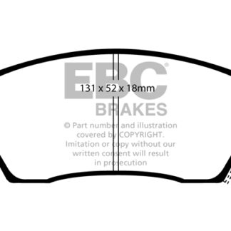 DP1431 EBC Ultimax Front Pads Caliper-NA TOYOTA