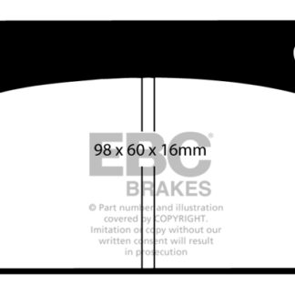 DP143 EBC Ultimax Front Pads Caliper-Girling/TRW VOLVO