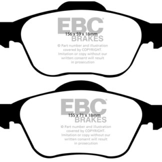 DP1421 EBC Ultimax Front Pads Caliper-ATE TOYOTA