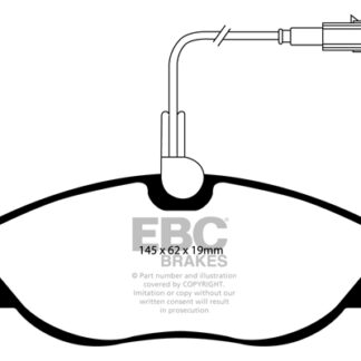 DP1417 EBC Ultimax Front Pads Caliper-Girling/TRW CITROEN COMMERCIAL