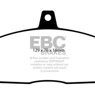 DP1415 EBC Ultimax Front Pads Caliper-Girling/TRW LAND ROVER