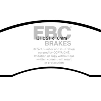 DP1409 EBC Ultimax Front Pads Caliper-Sumitomo MAZDA