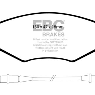 DP1406 EBC Ultimax Front Pads Caliper-Bosch NISSAN COMMERCIAL