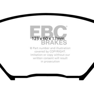 DP1402 EBC Ultimax Front Pads Caliper-Akebono TOYOTA