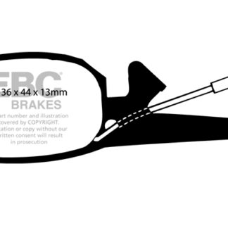 DP140 EBC Ultimax Front Pads Caliper-Citroen CITROEN