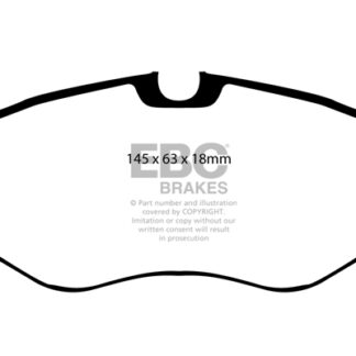 DP1393 EBC Ultimax Front Pads Caliper-Girling/TRW NISSAN COMMERCIAL