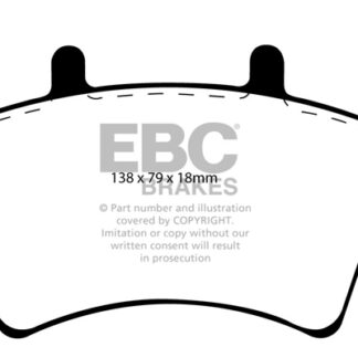 DP1386 EBC Ultimax Front Pads Caliper-NA NISSAN COMMERCIAL