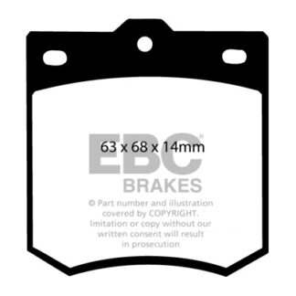 DP138 EBC Ultimax Front Pads Caliper-Sumitomo MAZDA