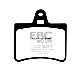 DP1373 EBC Ultimax Rear Pads Caliper-Citroen CITROEN