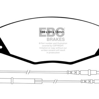 DP1372 EBC Ultimax Front Pads Caliper-NA CITROEN