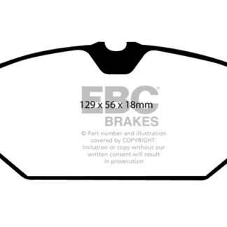 DP1369 EBC Ultimax Front Pads Caliper-Girling/TRW RENAULT