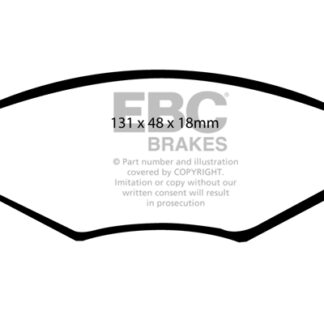 DP1366 EBC Ultimax Front Pads Caliper-Bosch NAZA