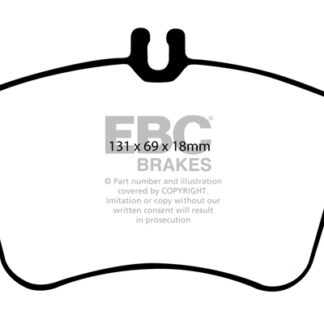 DP1365 EBC Ultimax Front Pads Caliper-Girling/TRW MERCEDES-BENZ
