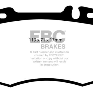 DP1363 EBC Ultimax Front Pads Caliper-Brembo MERCEDES-BENZ