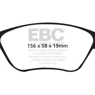 DP1362 EBC Ultimax Front Pads Caliper-ATE VOLVO