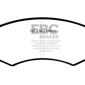 DP1358 EBC Ultimax Front Pads Caliper-NA DAEWOO