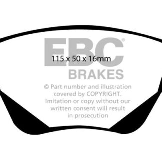 DP1350 EBC Ultimax Rear Pads Caliper-Bosch FORD