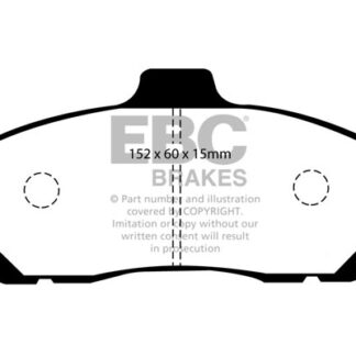 DP1349 EBC Ultimax Front Pads Caliper-NA FORD COMMERCIAL