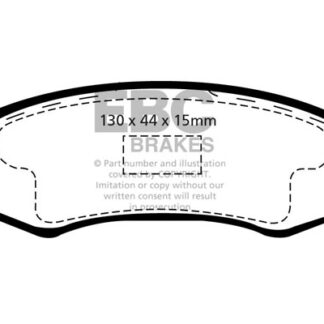 DP1345 EBC Ultimax Front Pads Caliper-NA SUBARU