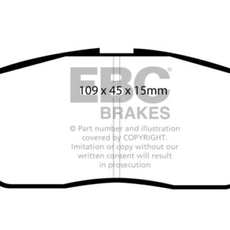 DP1344 EBC Ultimax Front Pads Caliper-NA DAIHATSU