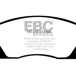 DP1341 EBC Ultimax Front Pads Caliper-TRW OPEL