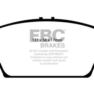 DP1339 EBC Ultimax Front Pads Caliper-Girling/TRW HONDA