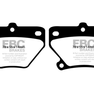 DP1326 EBC Ultimax Rear Pads Caliper-Sumitomo TOYOTA