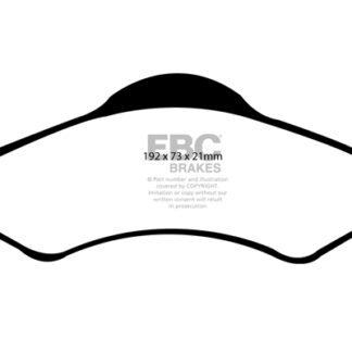 DP1318 EBC Ultimax Front Pads Caliper-NA DODGE (USA)