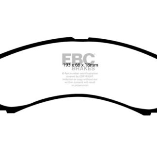 DP1308 EBC Ultimax Front Pads Caliper-NA FORD