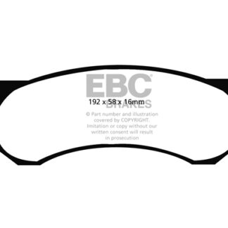 DP1306 EBC Ultimax Front Pads Caliper-NA DODGE (USA)