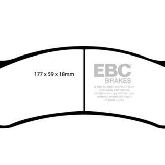 DP1304 EBC Ultimax Front Pads Caliper-NA CADILLAC