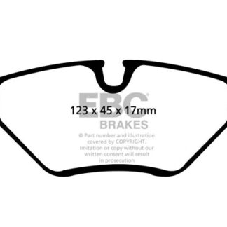DP1289 EBC Ultimax Rear Pads Caliper-ATE BMW
