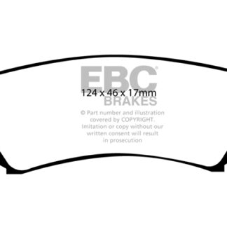 DP1282 EBC Ultimax Rear Pads Caliper-NA TOYOTA