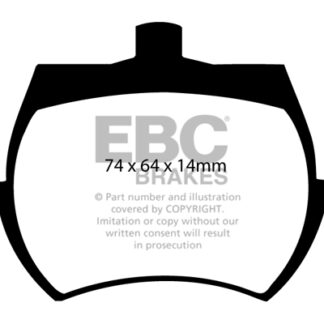 DP127 EBC Ultimax Front Pads Caliper-Lockheed AUSTIN