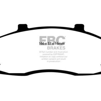 DP1259 EBC Ultimax Front Pads Caliper-NA FORD