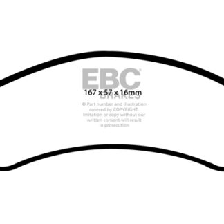 DP1256 EBC Ultimax Front Pads Caliper-NA CHEVROLET