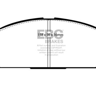 DP1247 EBC Ultimax Front Pads Caliper-NA NISSAN
