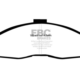 DP1239 EBC Ultimax Front Pads Caliper-NA CHEVROLET