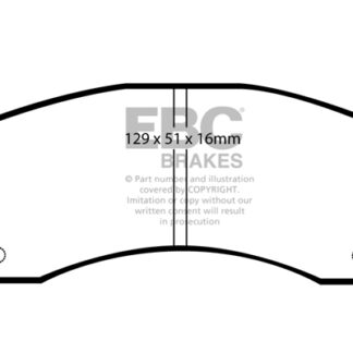 DP1236 EBC Ultimax Front Pads Caliper-Sumitomo KIA