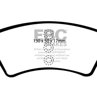 DP1234 EBC Ultimax Front Pads Caliper-Bosch CITROEN