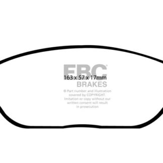 DP1220 EBC Ultimax Front Pads Caliper-Girling/TRW FORD